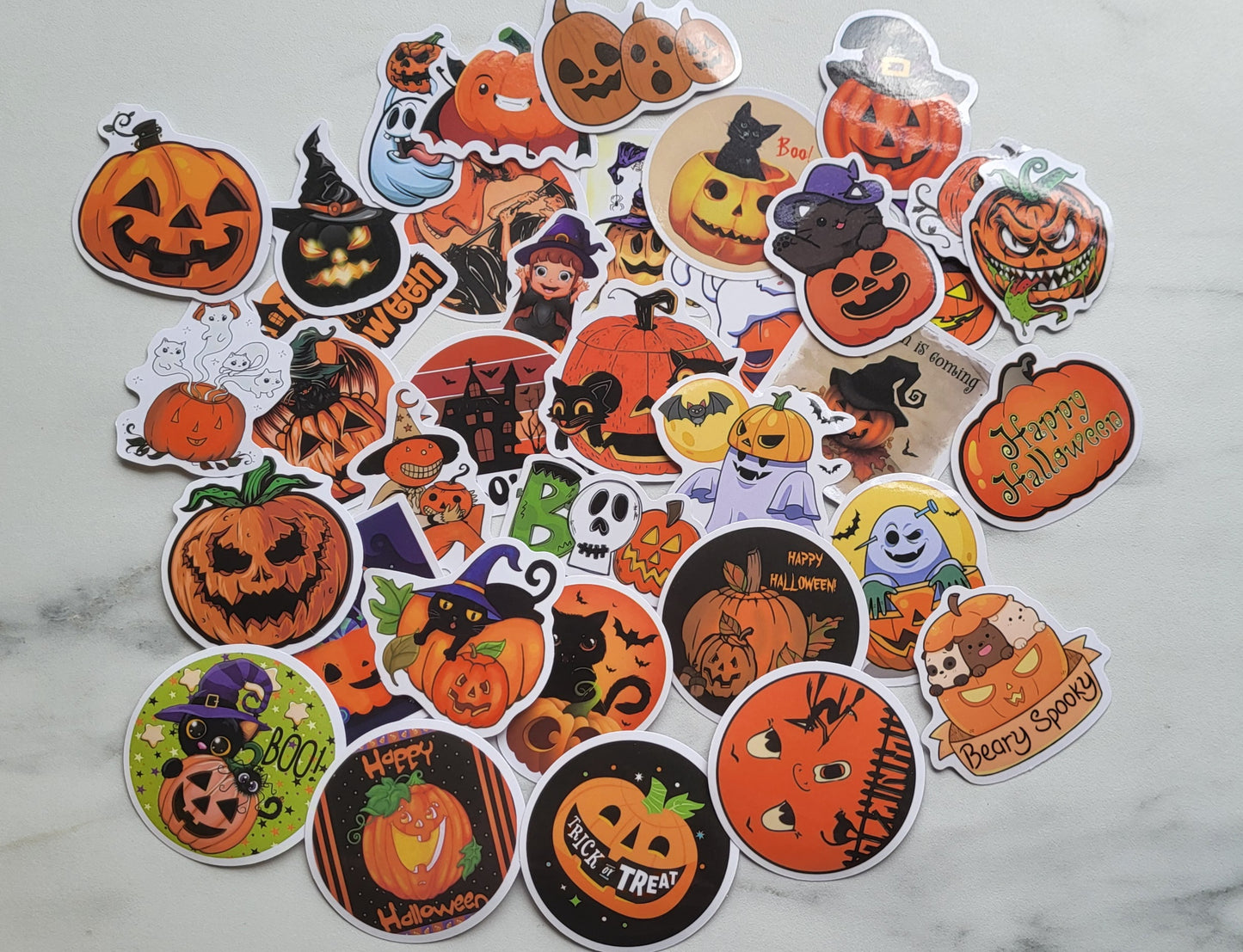 Trick or Treat mystery sticker pack