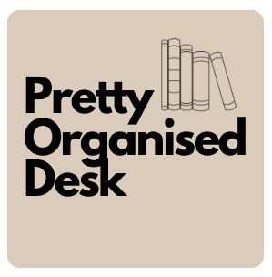 Pretty Organised Desk